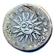 1 Real, Argentina, 1840 reverse image