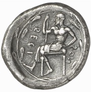 Tetradrachm, Greece (ancient), 450 BC - 445 BC reverse image