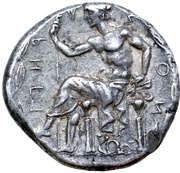 Tetradrachm, Greece (ancient), 425 BC - 420 BC reverse image
