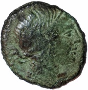Æ18 Asklepios obverse image