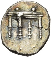 Trihemiobol obverse image