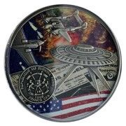 1000 Francs CFA Battle of Los Angeles 1942-2017 obverse image