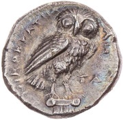 Drachm - Nikokrates and An-, Greece (ancient), 272 BC - 235 BC reverse image