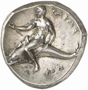 Nomos - Sa... and Kon..., Greece (ancient), 302 BC reverse image