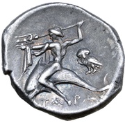 Nomos - Sy- and Lykinos, Greece (ancient), 275 BC - 235 BC reverse image