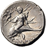 Stater - Di... and Apollonios, Greece (ancient), 272 BC - 240 BC reverse image