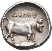 Nomos, Greece (ancient), 395 BC - 385 BC reverse image