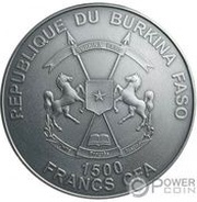 1500 Francs CFA Samurai obverse image