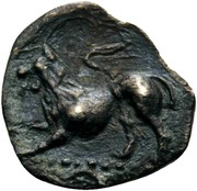 Obol, Greece (ancient), 405 BC - 400 BC reverse image