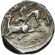 Drachm - Ariarathes I, Greece (ancient), 331 BC - 322 BC reverse image