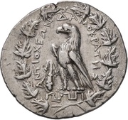 Tetradrachm - Damokrates, Greece (ancient), 90 BC - 60 BC reverse image