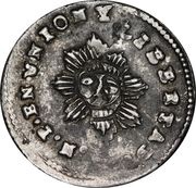 1 Real, Argentina, 1840 reverse image