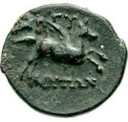 Æ17, Greece (ancient), 100 BC - 1 BC reverse image