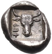 Diobol, Greece (ancient), 480 BC - 450 BC reverse image
