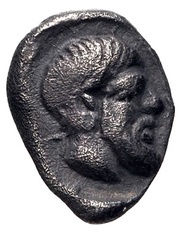 Hemiobol, Greece (ancient), 500 BC - 400 BC reverse image