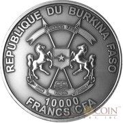 10 000 Francs CFA Jesus obverse image