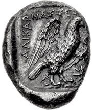 Tetradrachm, Greece (ancient), 400 BC - 387 BC reverse image