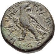 Æ20 - Hermophantos, Greece (ancient), 167 BC - 129 BC reverse image
