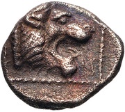 Trihemiobol obverse image
