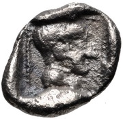 Diobol, Greece (ancient), 500 BC reverse image