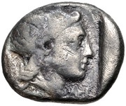Hemidrachm, Greece (ancient), 404 BC - 395 BC reverse image