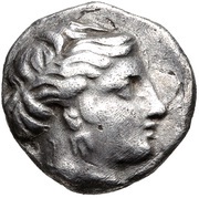 Hemidrachm - Polykles obverse image