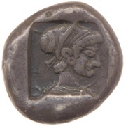 Drachm, Greece (ancient), 520 BC - 495 BC reverse image