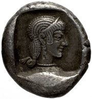 Drachm, Greece (ancient), 465 BC - 449 BC reverse image