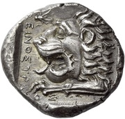 Tetradrachm, Greece (ancient), 350 BC reverse image