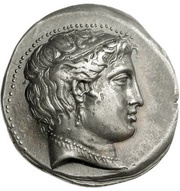Tetradrachm - Arkesilas obverse image