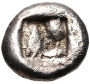 ⅙ Stater, Greece (ancient), 520 BC - 490 BC reverse image