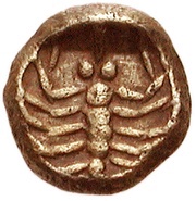 1⁄48 Stater, Greece (ancient), 575 BC - 525 BC reverse image