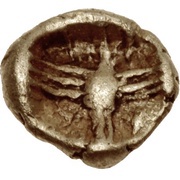 1⁄48 Stater, Greece (ancient), 575 BC - 525 BC reverse image