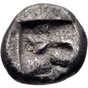 Tetrobol, Greece (ancient), 520 BC - 490 BC reverse image