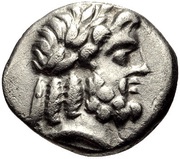 Hemidrachm - Menestratos obverse image