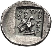 Hemidrachm - Entoridis, Greece (ancient), 88 BC - 85 BC reverse image