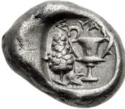 Drachm, Greece (ancient), 400 BC - 300 BC reverse image