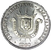 1 Franc obverse image