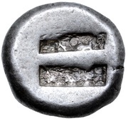 Stater Poseidion? mint, Greece (ancient), 500 BC - 490 BC reverse image