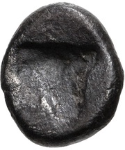 Hemiobol, Greece (ancient), 500 BC - 480 BC reverse image