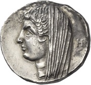 Tetradrachm - Er, Greece (ancient), 365 BC - 355 BC reverse image