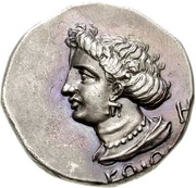 Tetradrachm, Greece (ancient), 345 BC reverse image