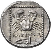 Tetradrachm, Greece (ancient), 285 BC - 260 BC reverse image