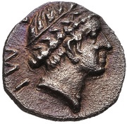 Obol, Greece (ancient), 380 BC - 375 BC reverse image