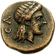 Æ12, Greece (ancient), 400 BC - 300 BC reverse image