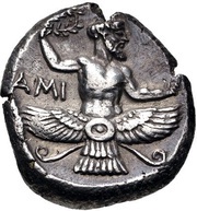 Stater, Greece (ancient), 388 BC - 380 BC reverse image