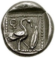Obol, Greece (ancient), 425 BC - 385 BC reverse image