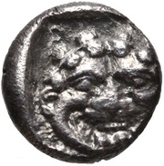 Obol, Greece (ancient), 400 BC - 300 BC reverse image