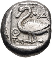 Stater, Greece (ancient), 440 BC - 390 BC reverse image