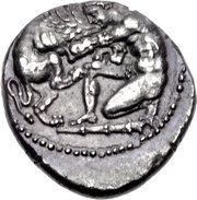 Stater, Greece (ancient), 385 BC - 375 BC reverse image